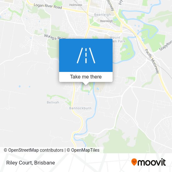 Riley Court map