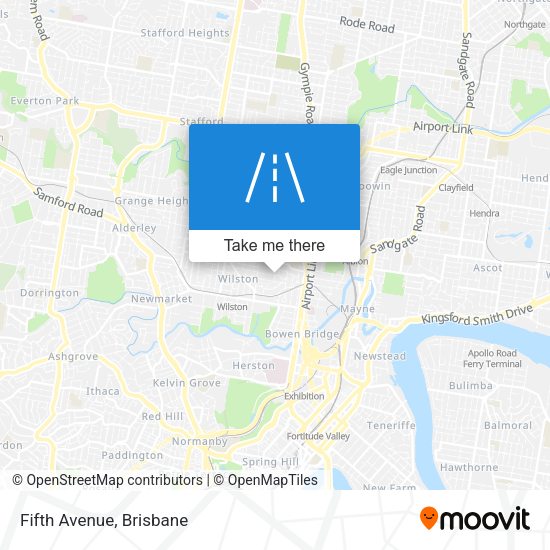 Fifth Avenue map