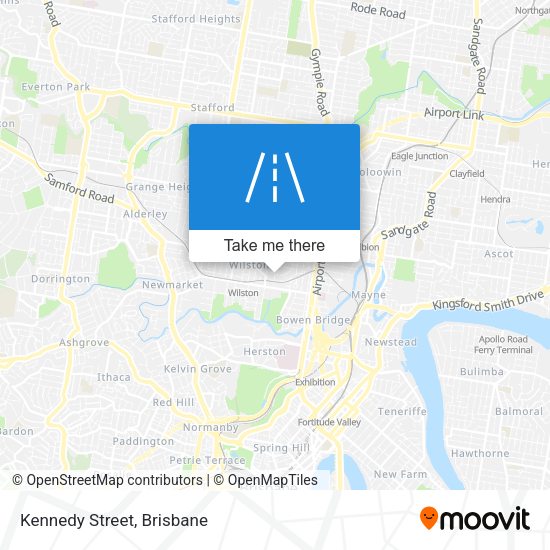 Kennedy Street map