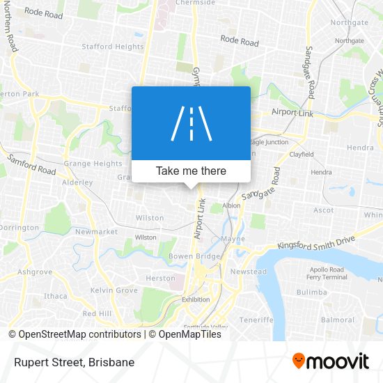Rupert Street map