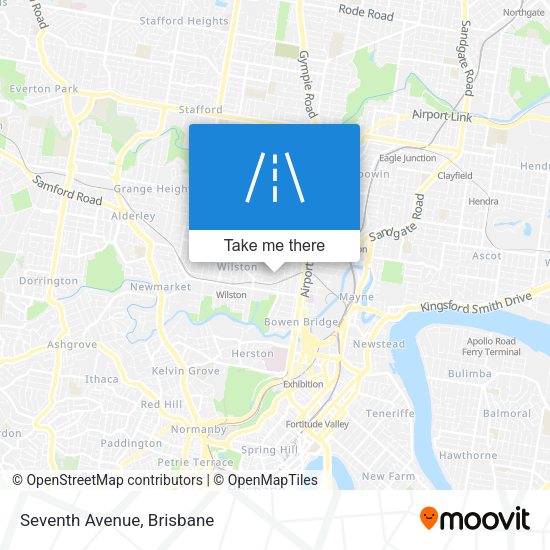 Seventh Avenue map