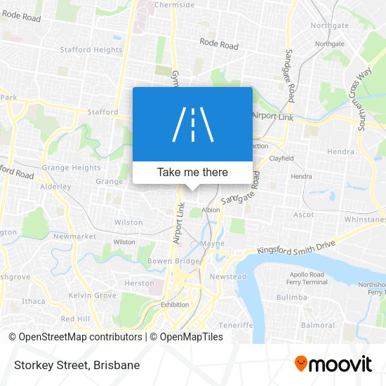 Storkey Street map