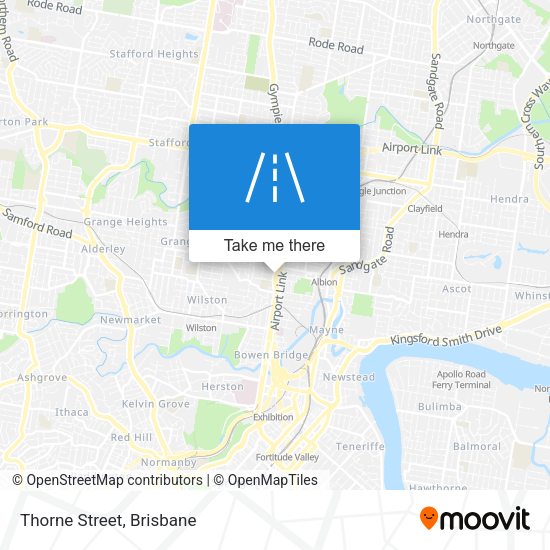 Thorne Street map