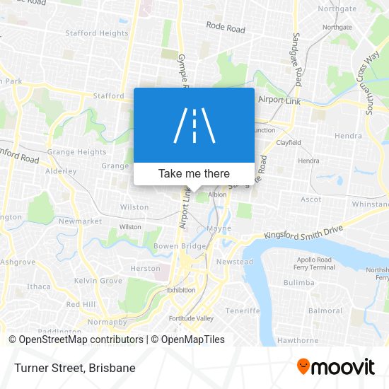 Turner Street map