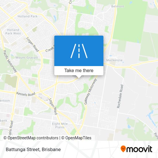 Battunga Street map