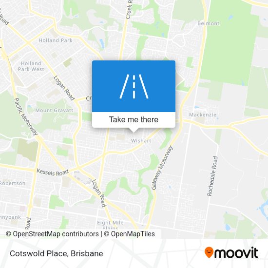 Cotswold Place map