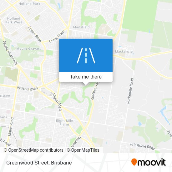 Greenwood Street map