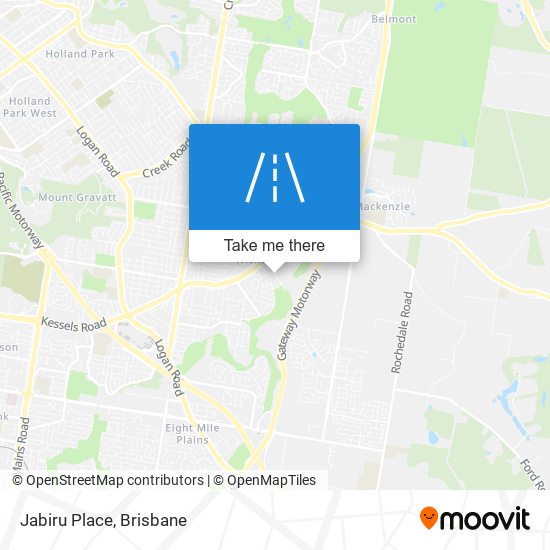 Jabiru Place map