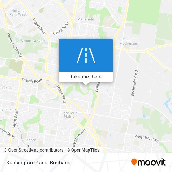 Kensington Place map
