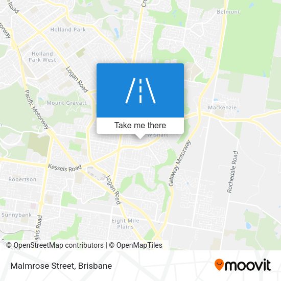 Malmrose Street map