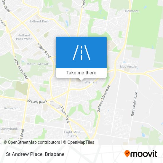 St Andrew Place map
