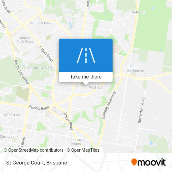 St George Court map
