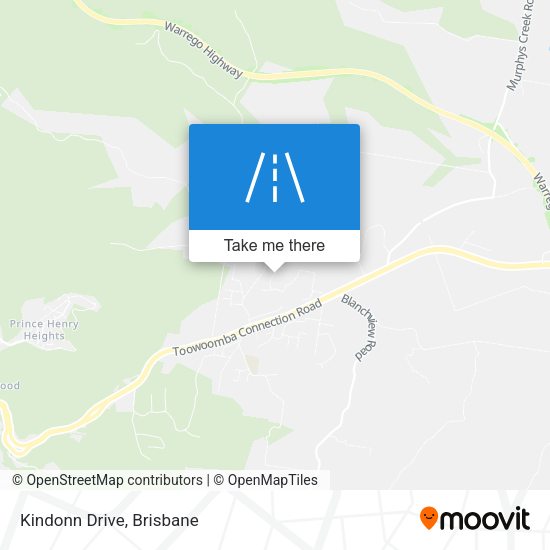 Kindonn Drive map