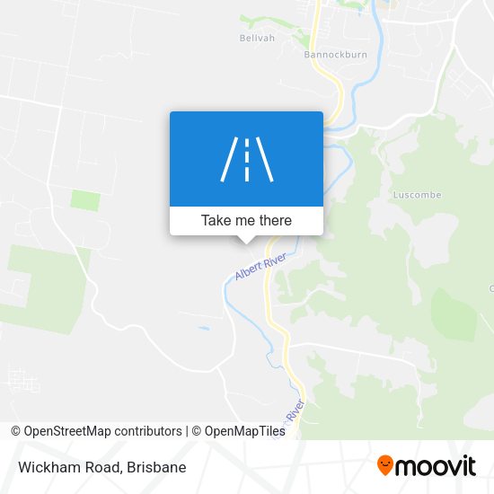 Wickham Road map