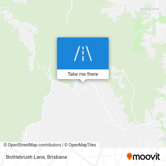 Bottlebrush Lane map