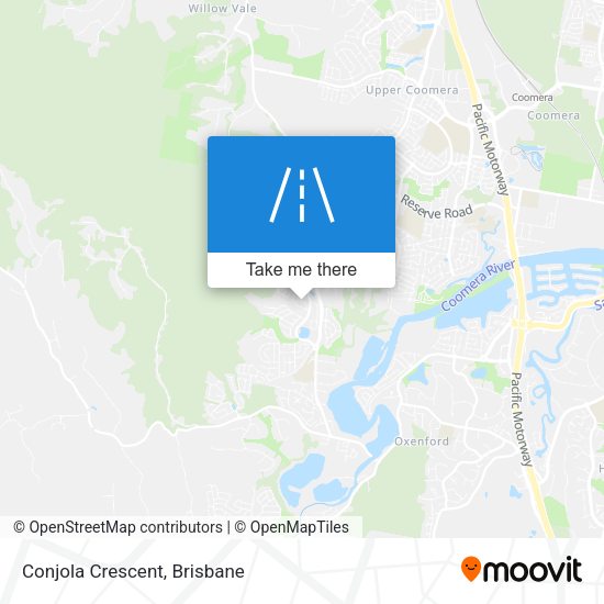 Conjola Crescent map