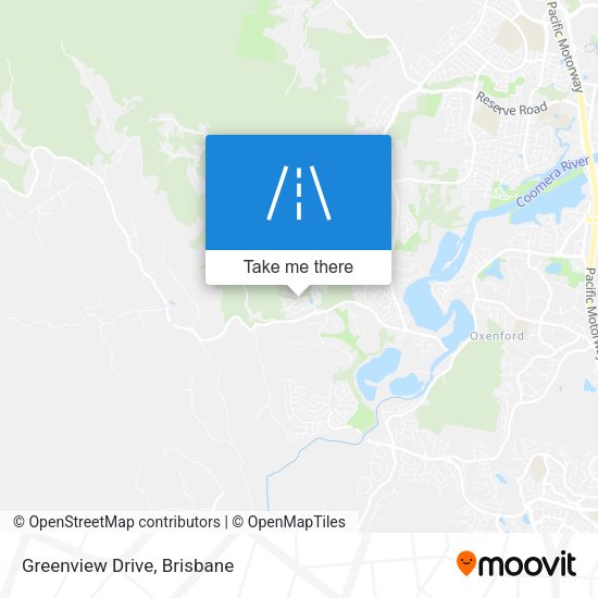 Greenview Drive map