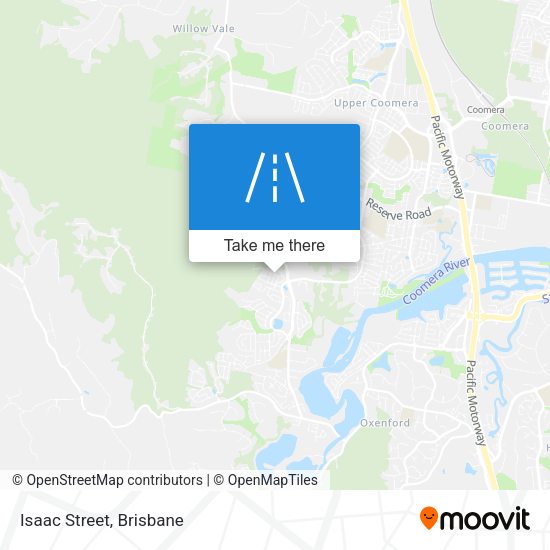 Isaac Street map