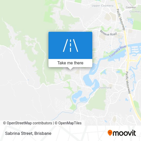 Sabrina Street map