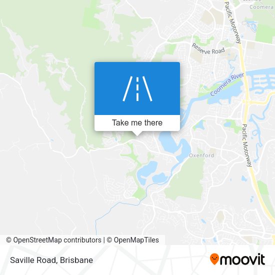Saville Road map