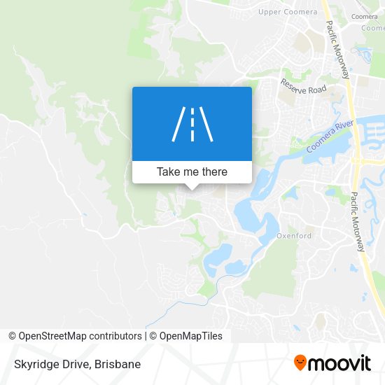 Skyridge Drive map