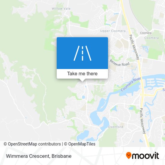 Wimmera Crescent map