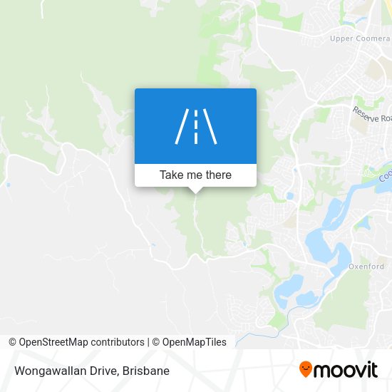 Wongawallan Drive map