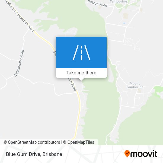 Blue Gum Drive map
