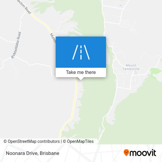 Noonara Drive map