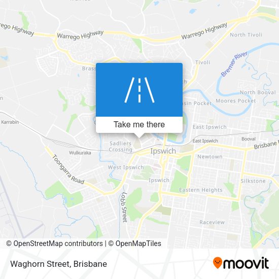 Waghorn Street map