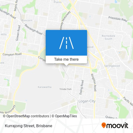 Kurrajong Street map