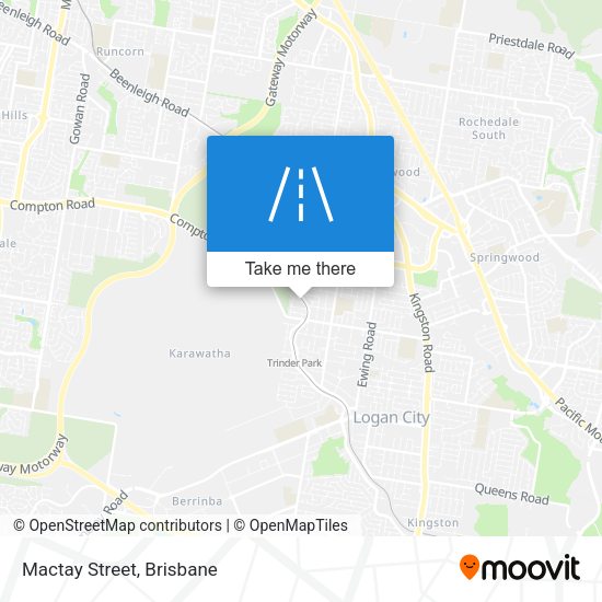 Mactay Street map