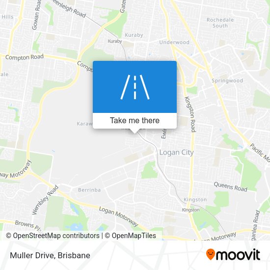 Muller Drive map