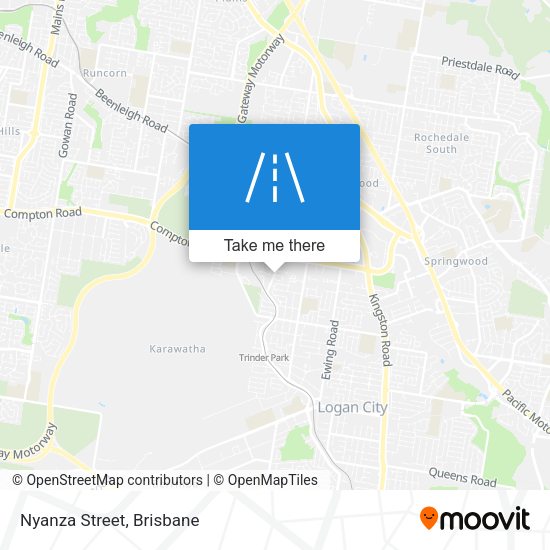 Nyanza Street map
