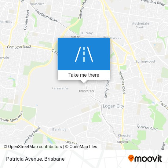 Patricia Avenue map