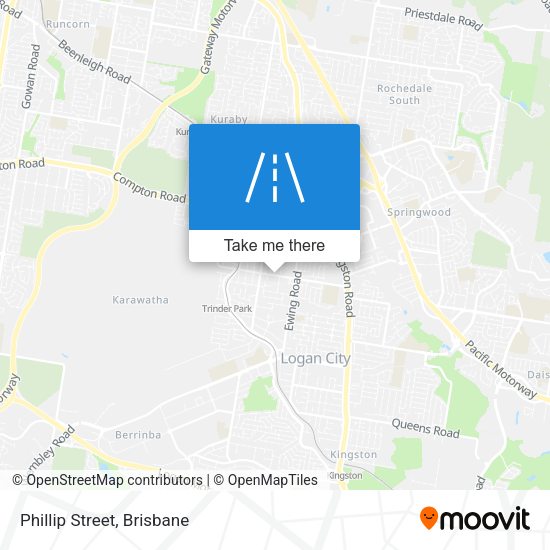Phillip Street map