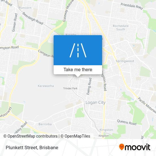 Plunkett Street map