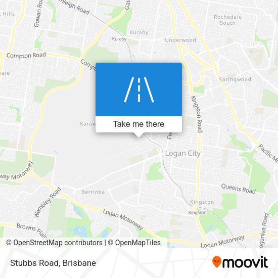 Stubbs Road map