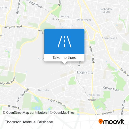 Thomson Avenue map