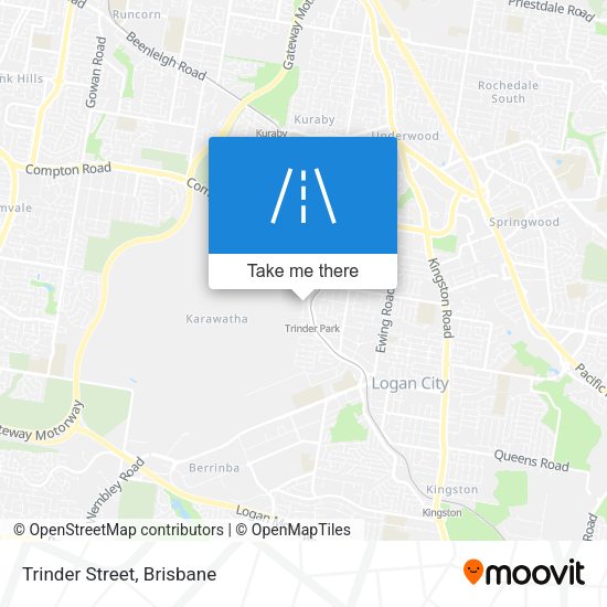 Trinder Street map
