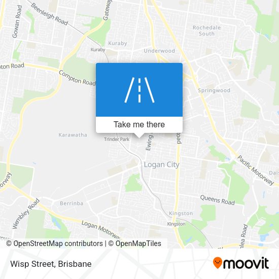 Wisp Street map
