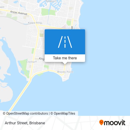 Arthur Street map