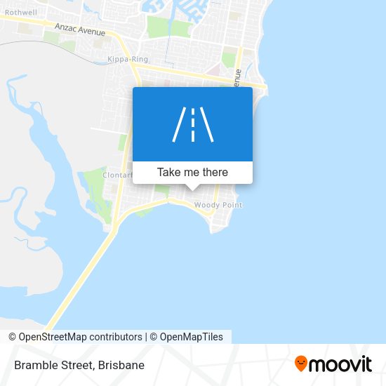 Bramble Street map