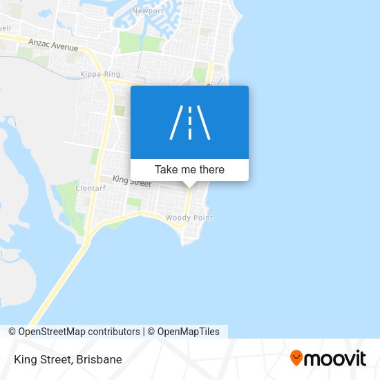 King Street map