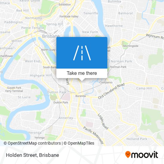 Holden Street map