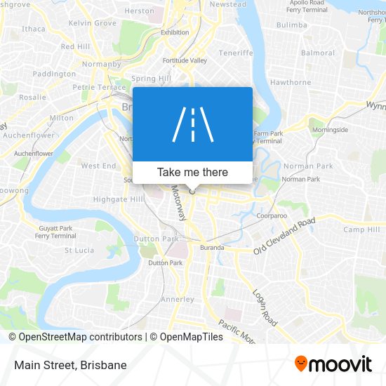 Main Street map