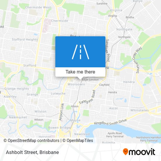 Ashbolt Street map