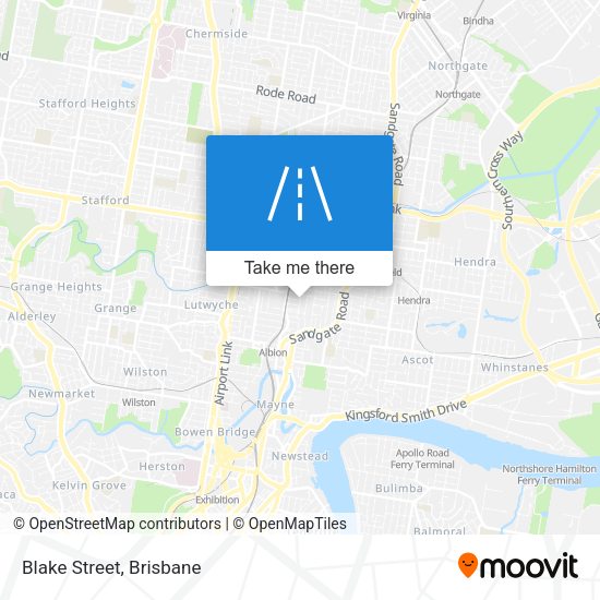 Blake Street map
