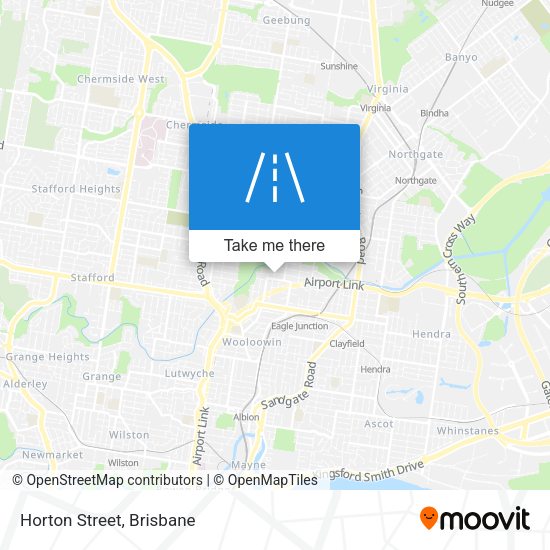 Horton Street map