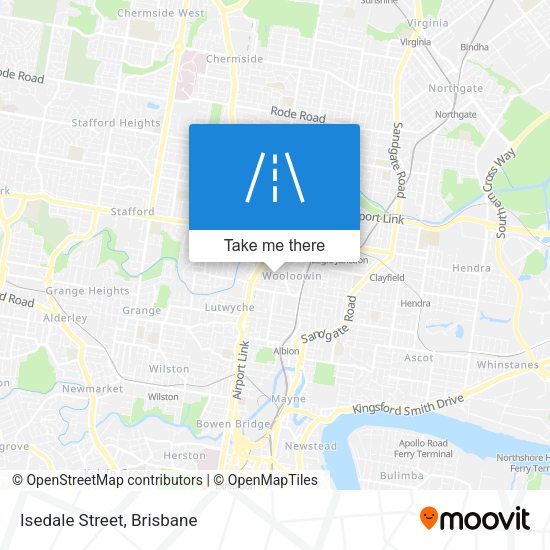 Isedale Street map